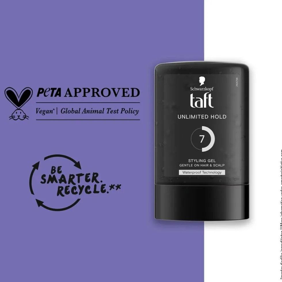 Taft Unlimited Hold Level 7 Haargel
