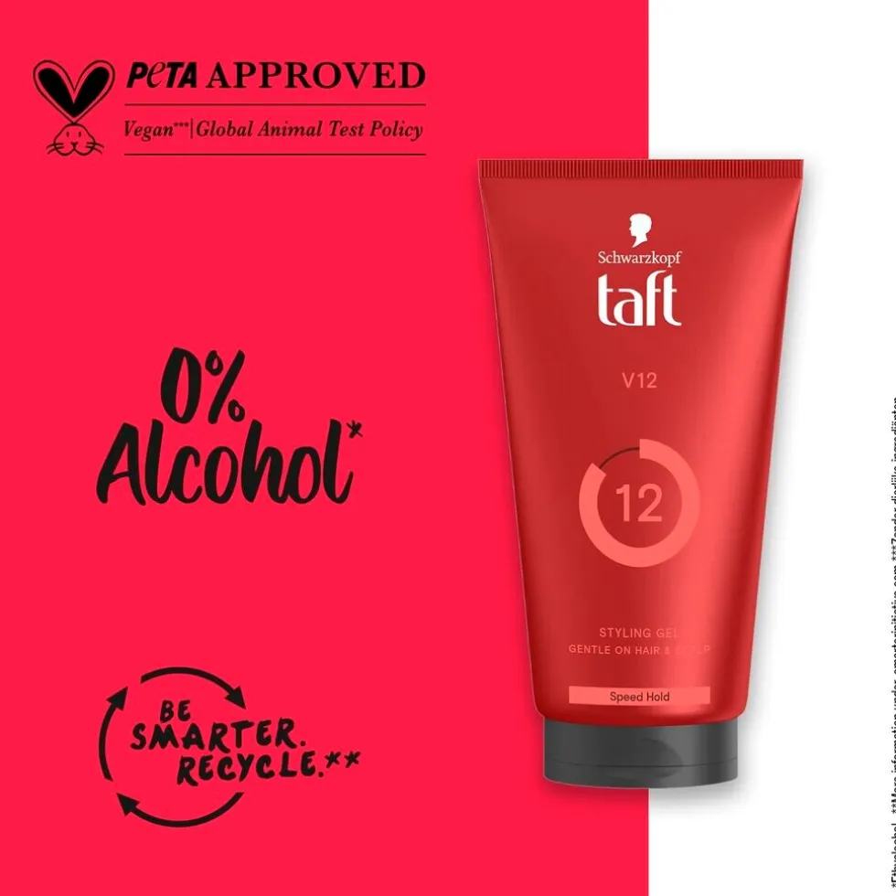 Taft V12 Level 12 Haargel