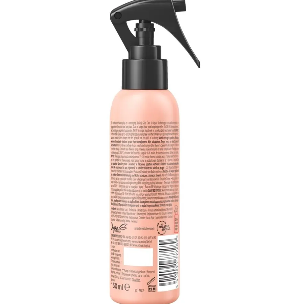 Taft x Gliss Lovely Long Multitasking Spray