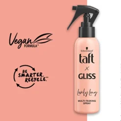 Taft x Gliss Lovely Long Multitasking Spray