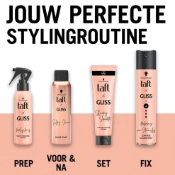 Taft x Gliss Silky Shine Spray