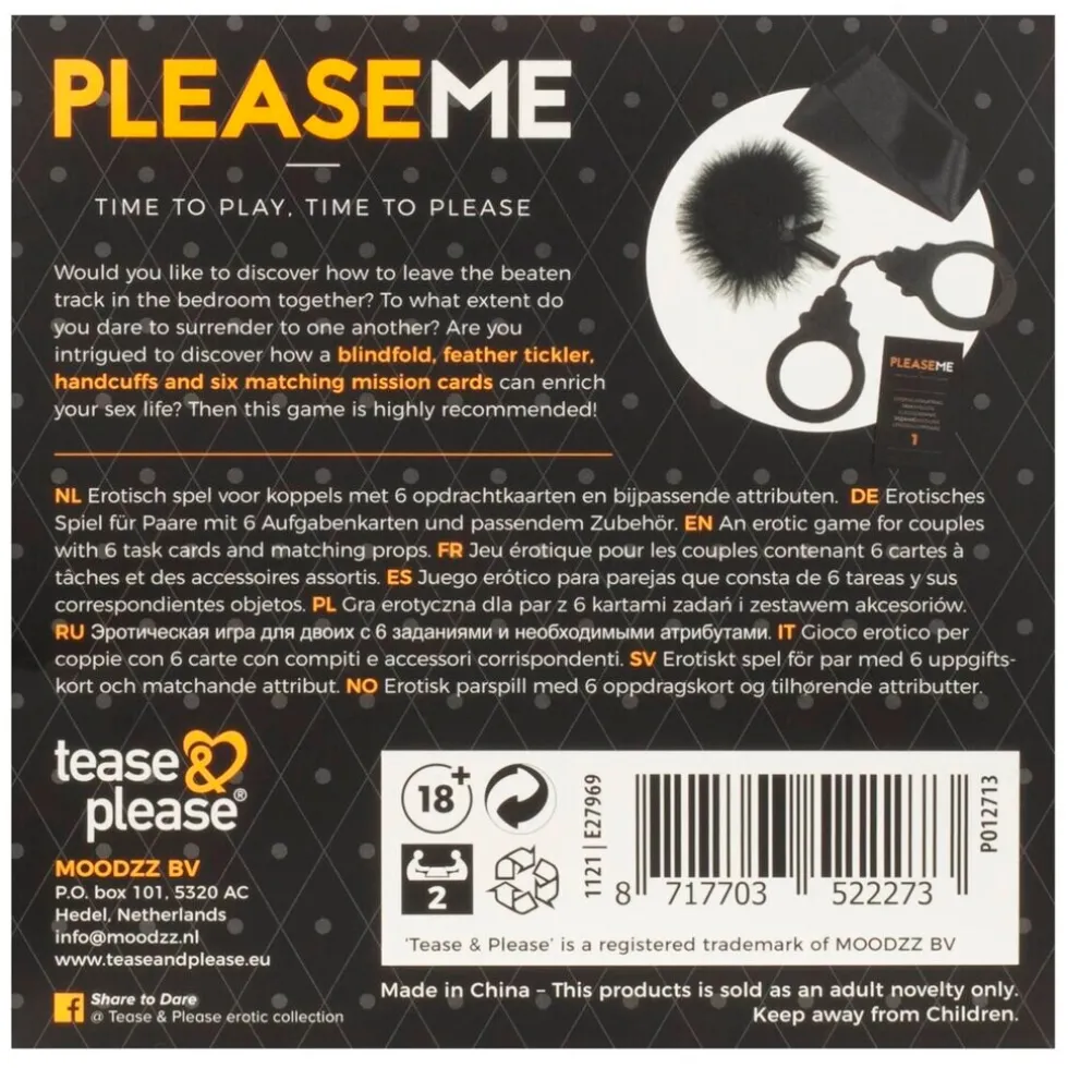 Tease & Please Please Me Spel