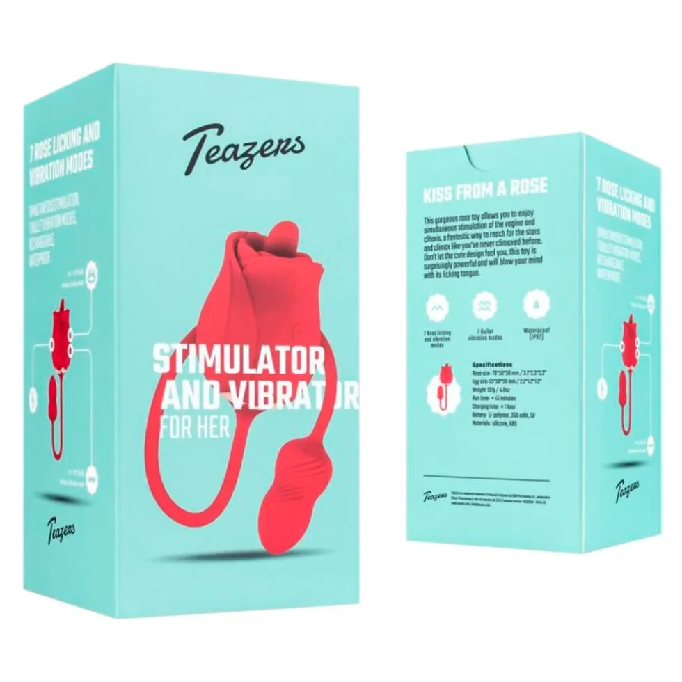 Teazers For Her Stimulator and Vibrator