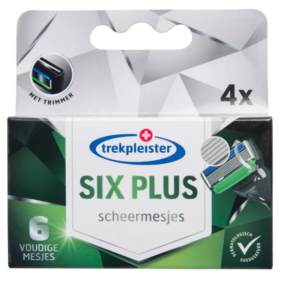 Trekpleister 6 Plus Scheermesjes
