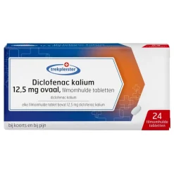 Trekpleister Diclofenac Kalium 12,5mg Tabletten