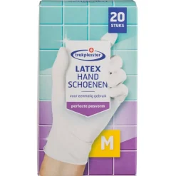 Trekpleister Latex Handschoenen
