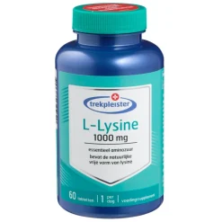 Trekpleister L-Lysine 1000mg Tabletten