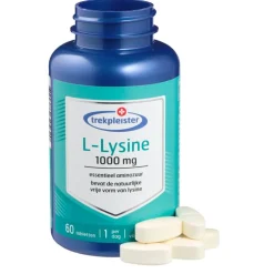 Trekpleister L-Lysine 1000mg Tabletten