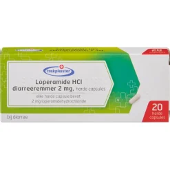 Trekpleister Loperamide HCL 2mg Diarreeremmer Capsules