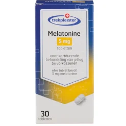 Trekpleister Melatonine 5mg Tabletten