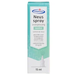 Trekpleister Menthol Zoutoplossing Neusspray