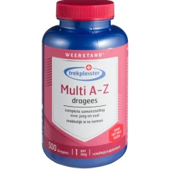 Trekpleister Multi A-Z Dragees