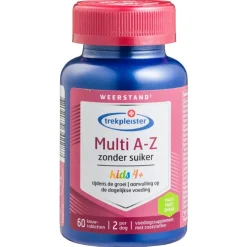 Trekpleister Multi A-Z Kind 4+ Kauwtabletten