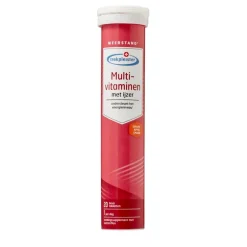 Trekpleister Multivitaminen met IJzer Bruistabletten