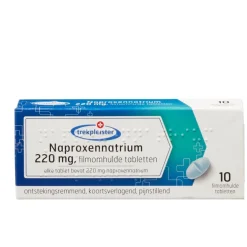 Trekpleister Naproxennatrium 220 Mg Filmomhulde Tabletten