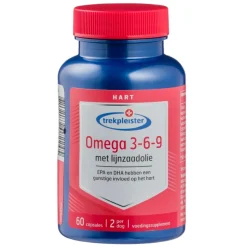 Trekpleister Omega-3-6-9 met Lijnzaadolie Capsules