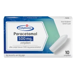 Trekpleister Paracetamol 500 Mg Zetpillen
