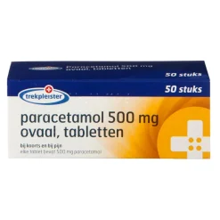Trekpleister Paracetamol 500 Mg Ovale Tabletten