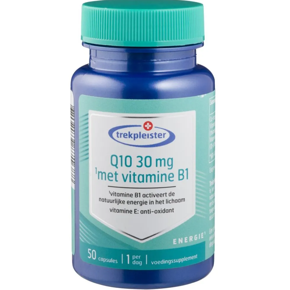 Trekpleister Q10 30 mg met Vitamine B1 Capsules