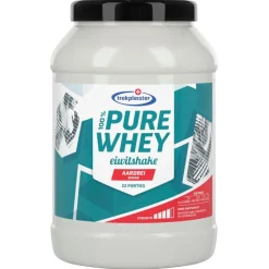 Trekpleister Strawberry 100% Pure Whey Protein Eiwitshake