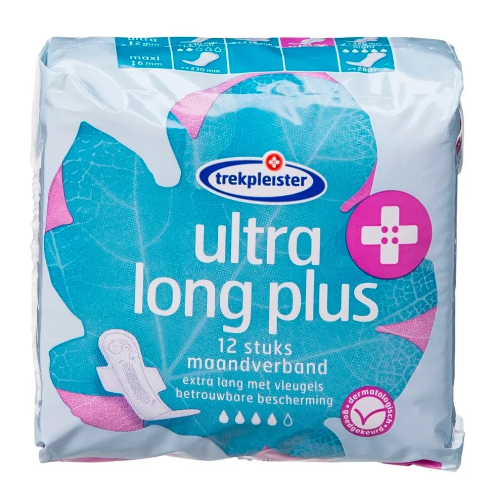 Trekpleister Ultra Extra Long Plus Maandverband
