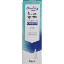 Trekpleister Zoutoplossing 0,9% Zeezout Neusspray