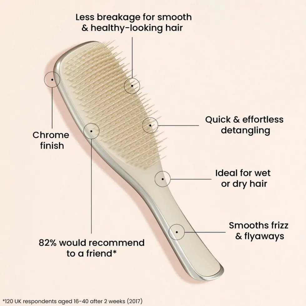 Ultimate Chrome Champagne Gold Tangle Teezer