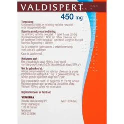 Valdispert Extra Forte 450mg Omhulde Tabletten