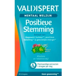 Valdispert Mentaal Welzijn Positieve Stemming Dragees