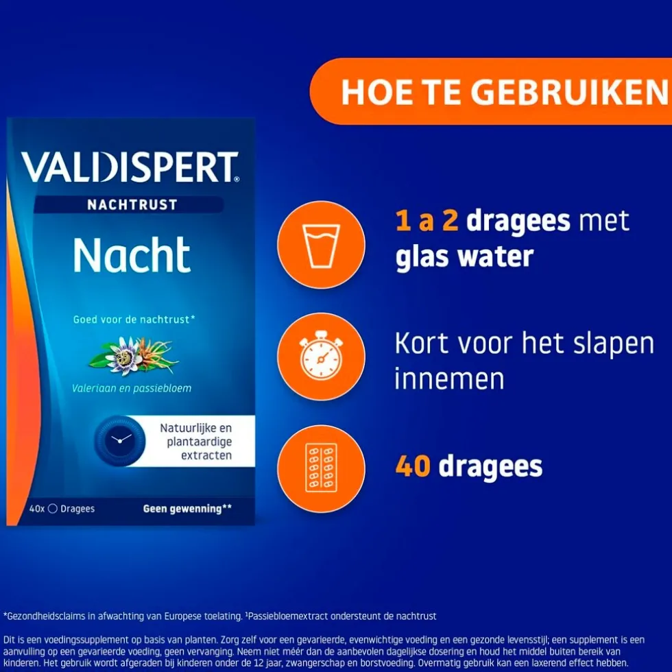 Valdispert Nacht Dragees