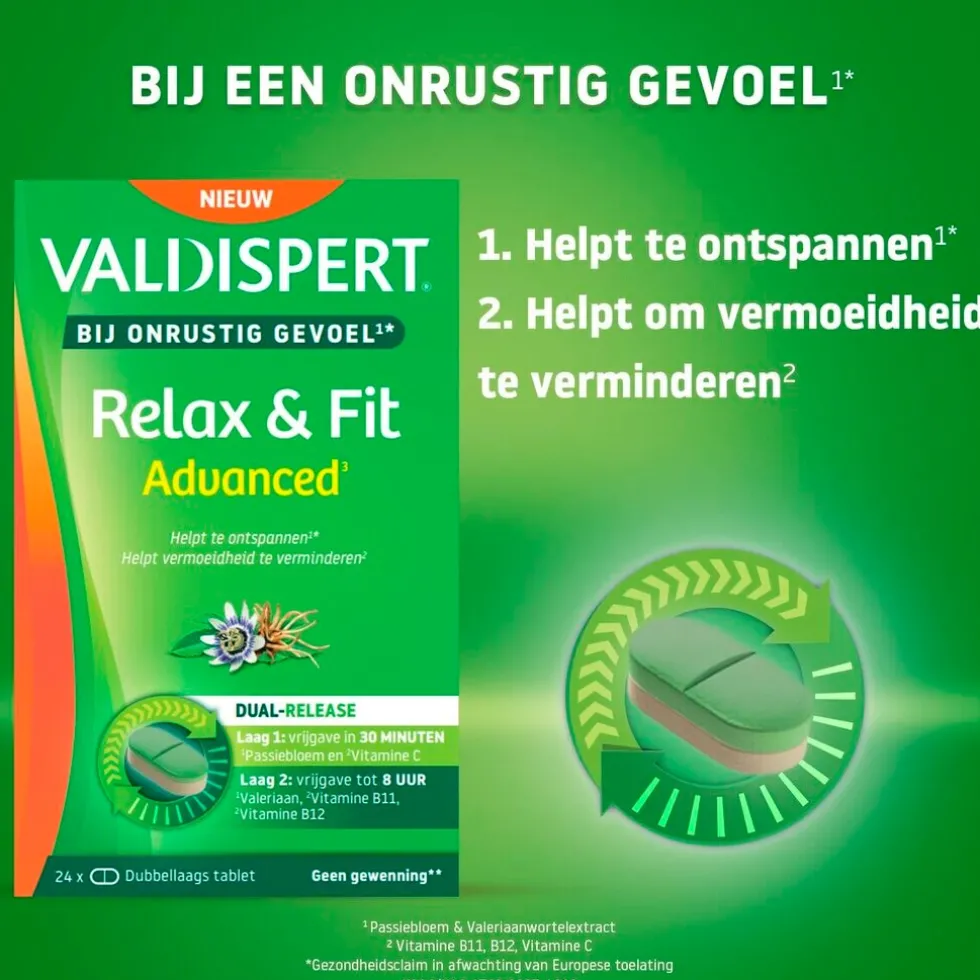Valdispert Relax & Fit Advanced Tabletten