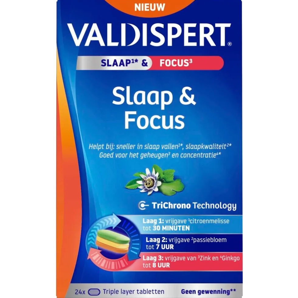 Valdispert Slaap & Focus Tabletten