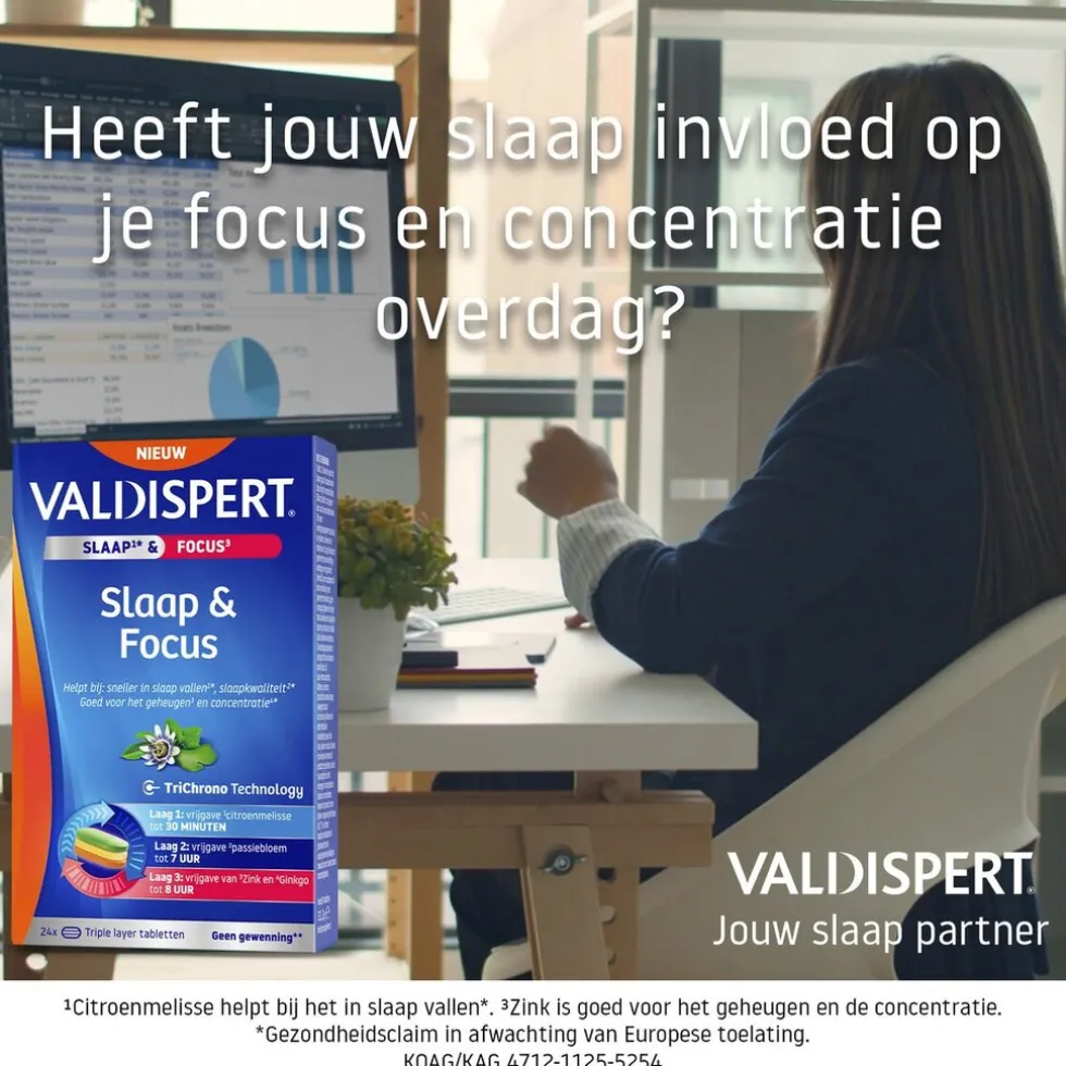 Valdispert Slaap & Focus Tabletten
