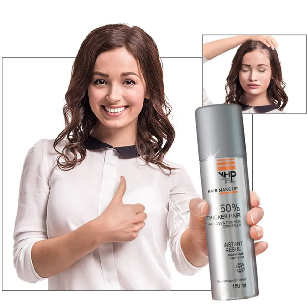 Volume Hair Plus Donker Bruin Verdikkende Hairspray