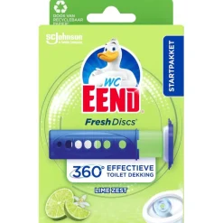 WC Eend Lime Zest Fresh Discs Startpakket