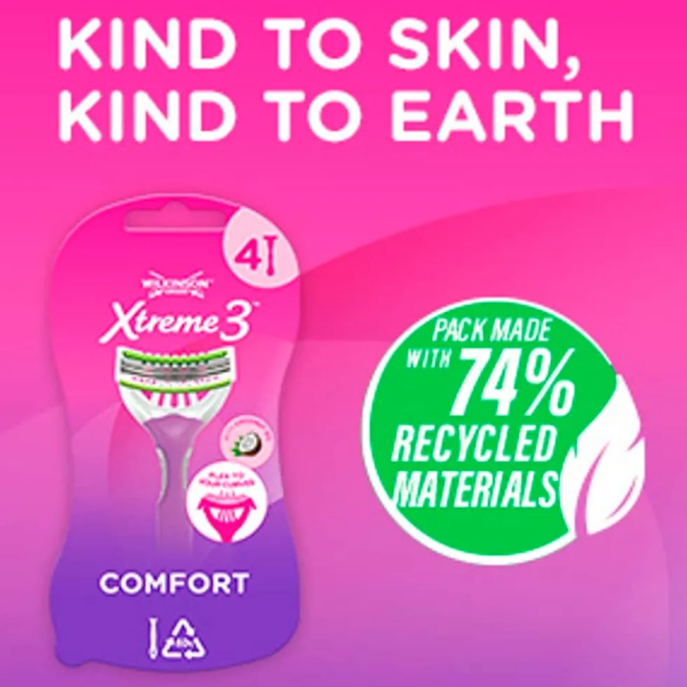 Wilkinson Sword Xtreme3 Beauty Wegwerpscheermesjes
