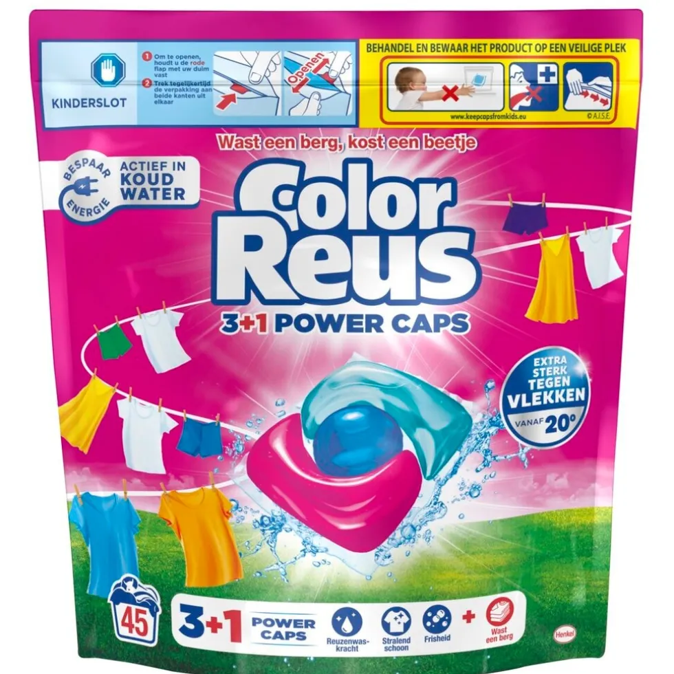 Witte Reus Color Reus 3+1 Power Caps
