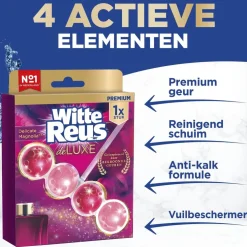 Witte Reus DeLuxe Delicate Magnolia Toiletblok