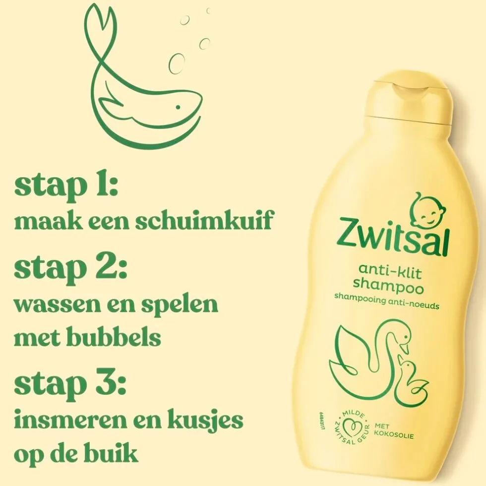 Zwitsal Anti‑Klit Shampoo
