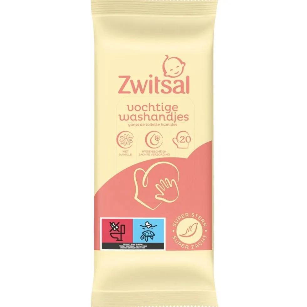 Zwitsal Goedemorgen Vochtige Washandjes