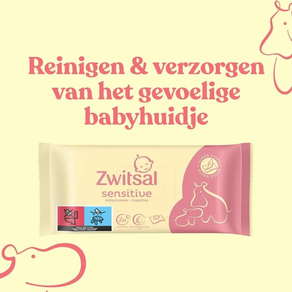 Zwitsal Sensitive Billendoekjes